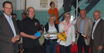 Brgermeisterkandidat Andreas Grotendorst, Andre\' Wachtmeister, Daniela Bckenhoff, Diana Brmmel, Johannes Bckenhoff, Johannes Rring, MdB