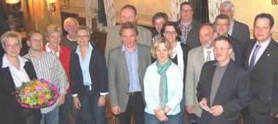 1.Der neu gewhlte Vorstand der CDU Raesfeld-Erle 