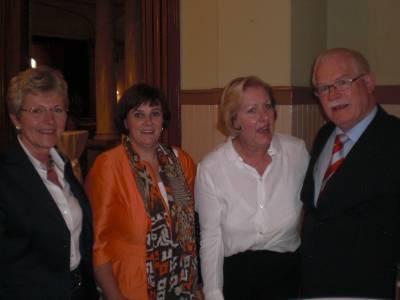 stv. BM der Gemeinde Raesfeld, Inge L�tten, CDU-Landtagsabgeordnete Maika Friemann-Jennert, B�rgermeisterin der Stadt D�mitz, Renate Vollbrecht und Karl-Heinz T�nte, CDU-Fraktionsvorsitzender Raesfeld