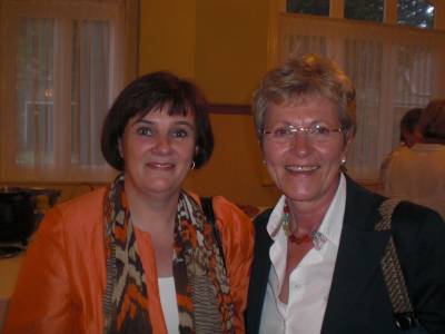 CDU-Landtagsabgeordnete Maika Friemann-Jennert mit unserer stv. BM Ingel L�tten