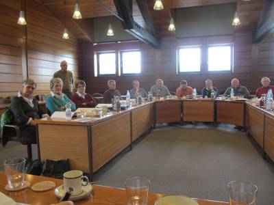 Einige Teilnehmer der Klausurtagung im Rathaus