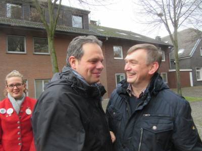 v.l.: Brgermeister Andreas Grotendorst u. Willi Korth