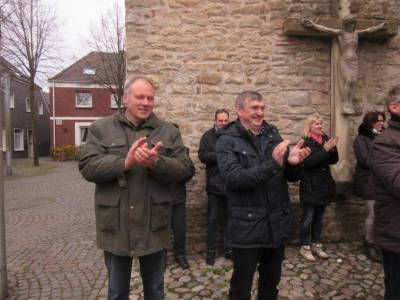 v.l.: Berhhard Blker u. Willi Korth